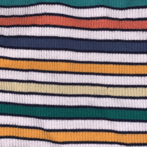 Pacsun Me-to-We cropped multicolored tube top - Picture 3 of 4